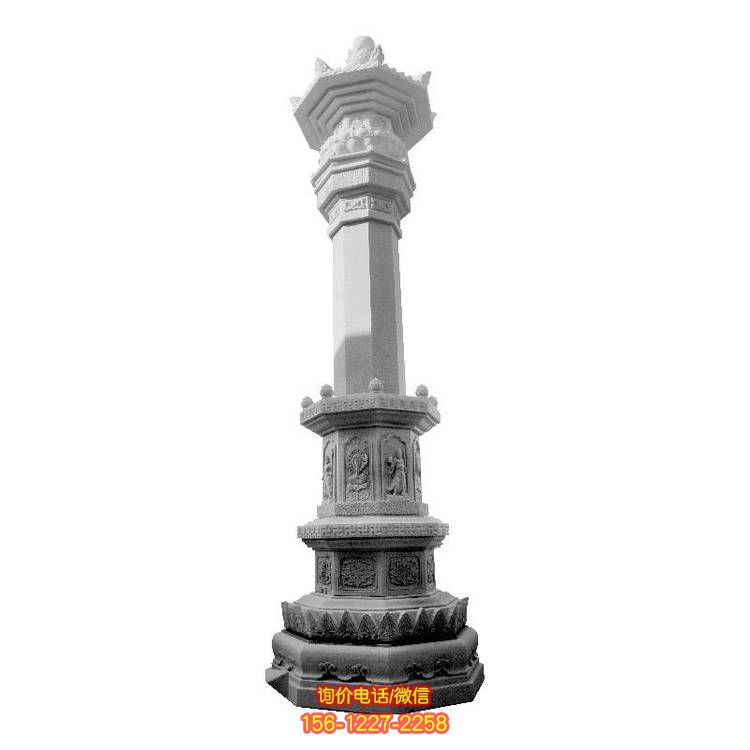 青石石雕雕塑，點(diǎn)綴寺廟環(huán)境