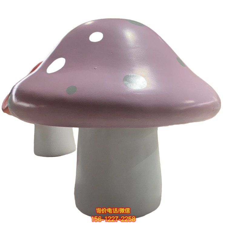 玻璃鋼蘑菇雕塑，為園林景觀帶來(lái)獨(dú)特美感