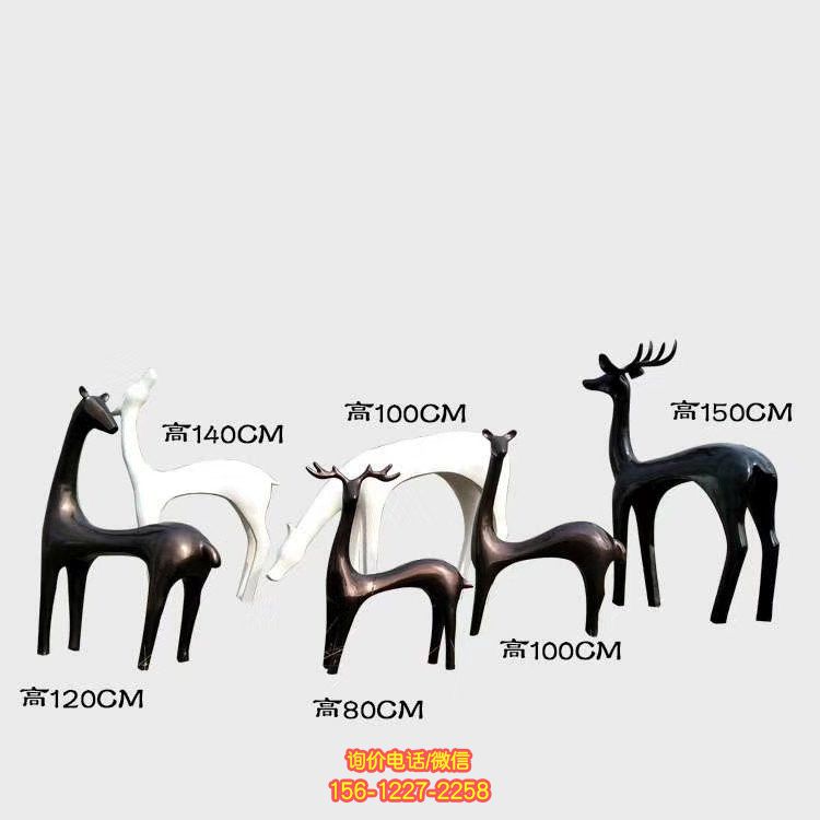 抽象動物雕塑，用玻璃鋼裝點(diǎn)廣場售樓部