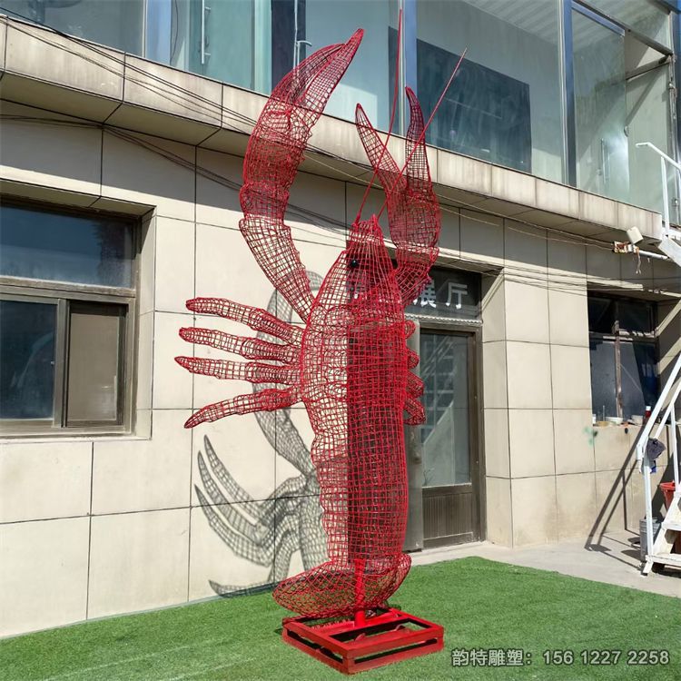 不銹鋼鏤空龍蝦雕塑加工廠,定做不銹鋼發(fā)光龍蝦雕塑 不銹鋼鏤空龍蝦雕塑加工廠,定做不銹鋼發(fā)光龍蝦雕塑